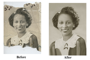 Torn Photo Restoration Pittsburgh